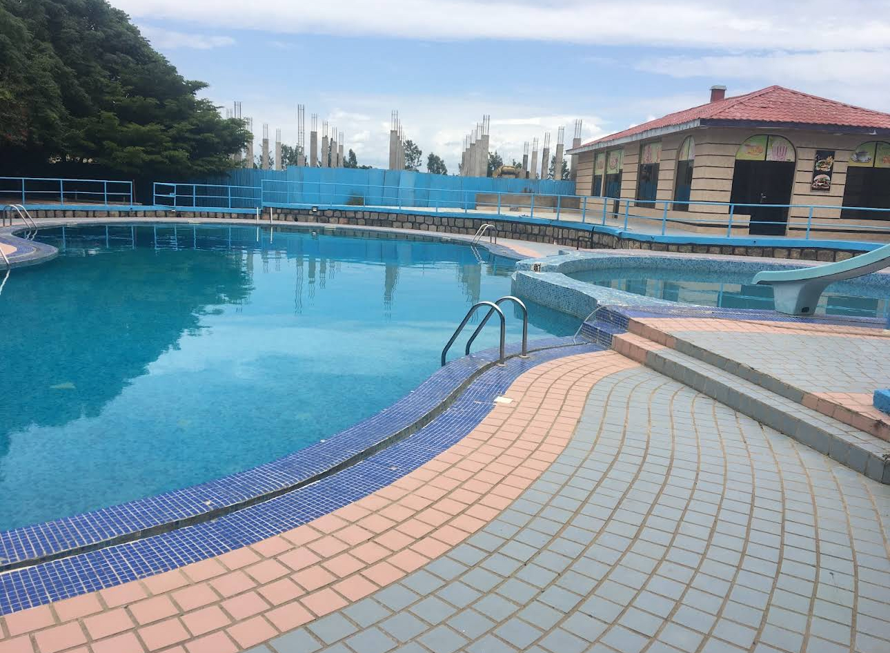 Main Swimming Pool Lounging Area